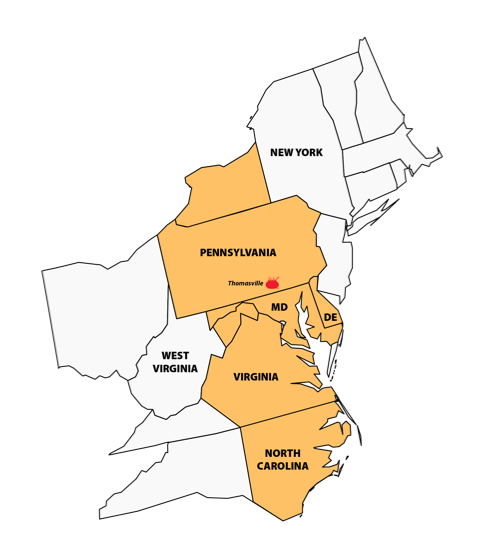 Distribution Map