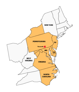 Distribution Map