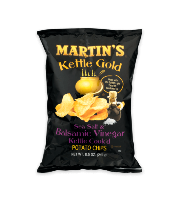 Martin's Kettle Gold Potato Chips Sea Salt & Balsamic Vinegar