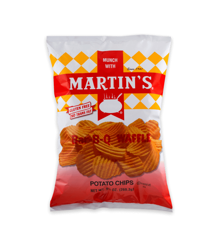 Afwijzen kaas Indiener Martin's Bar-B-Q Waffle Potato Chips | Martin's Snacks
