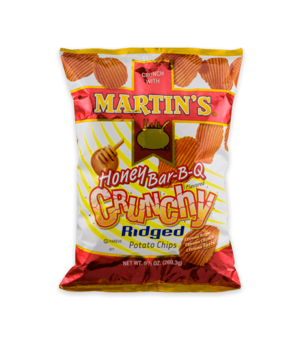 Martin’s Crunchy Ridged Potato Chips Honey Bar-B-Q Flavored | Martin's ...