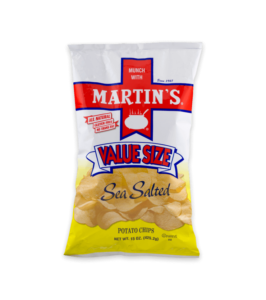 Martin's Sea Salted Potato Chips Value Size