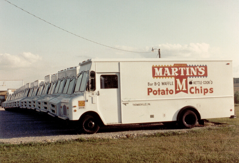 Martin's Potato Chip 50th Anniversary ERTL Truck #9855