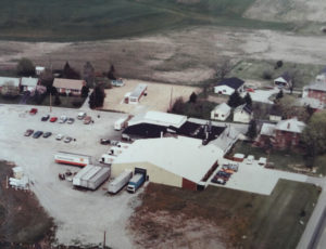 Aerial View of Office and Plant